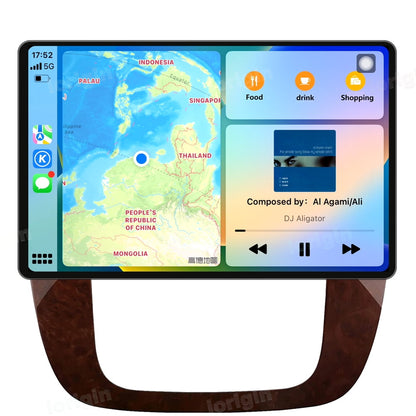 13.3" Android 12 Car Radio Stereo for GMC Yukon Chevrolet Chevy Tahoe Suburban 2007-2012 with Apple CarPlay Android Auto Built in