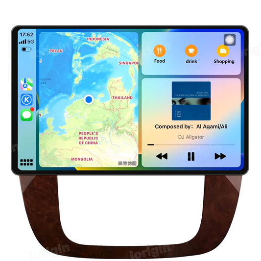 13.3" Android 12 Car Radio Stereo for GMC Yukon Chevrolet Chevy Tahoe Suburban 2007-2012 with Apple CarPlay Android Auto Built in