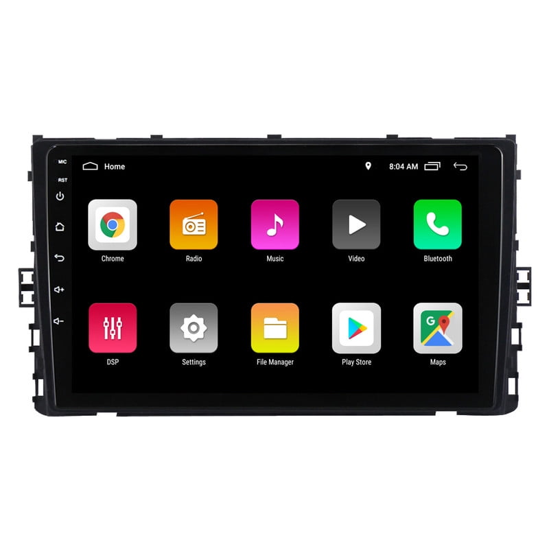 RoverOne 4+64GB Car Stereo CarPlay GPS Navigation Bluetooth for Volkswagen MQB VW T-Cross 2018-2020 Android Touch Screen Player