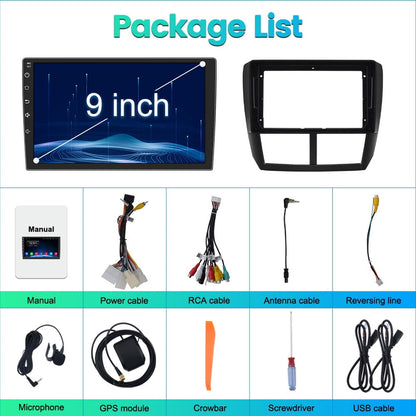 Awesafe 10 Inch Car Radio Stereo for Subaru Forester 2008-2012 Andriod 12 2GB+32GB with  Carplay Android AUTO Bluetooth GPS Navigation Wifi