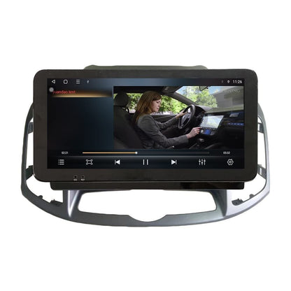 Sovob Android Radio CarPlay & Android Auto Autoradio Car Navigation Stereo Multimedia Player GPS Touchscreen RDS DSP BT WiFi Headunit Replacement For Chevrolet Captiva 2011-2017, if applicable