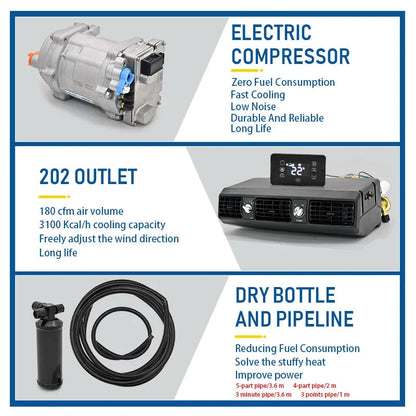 OmniPure — 202 Universal Electric Compressor — Universal — alternate angle view