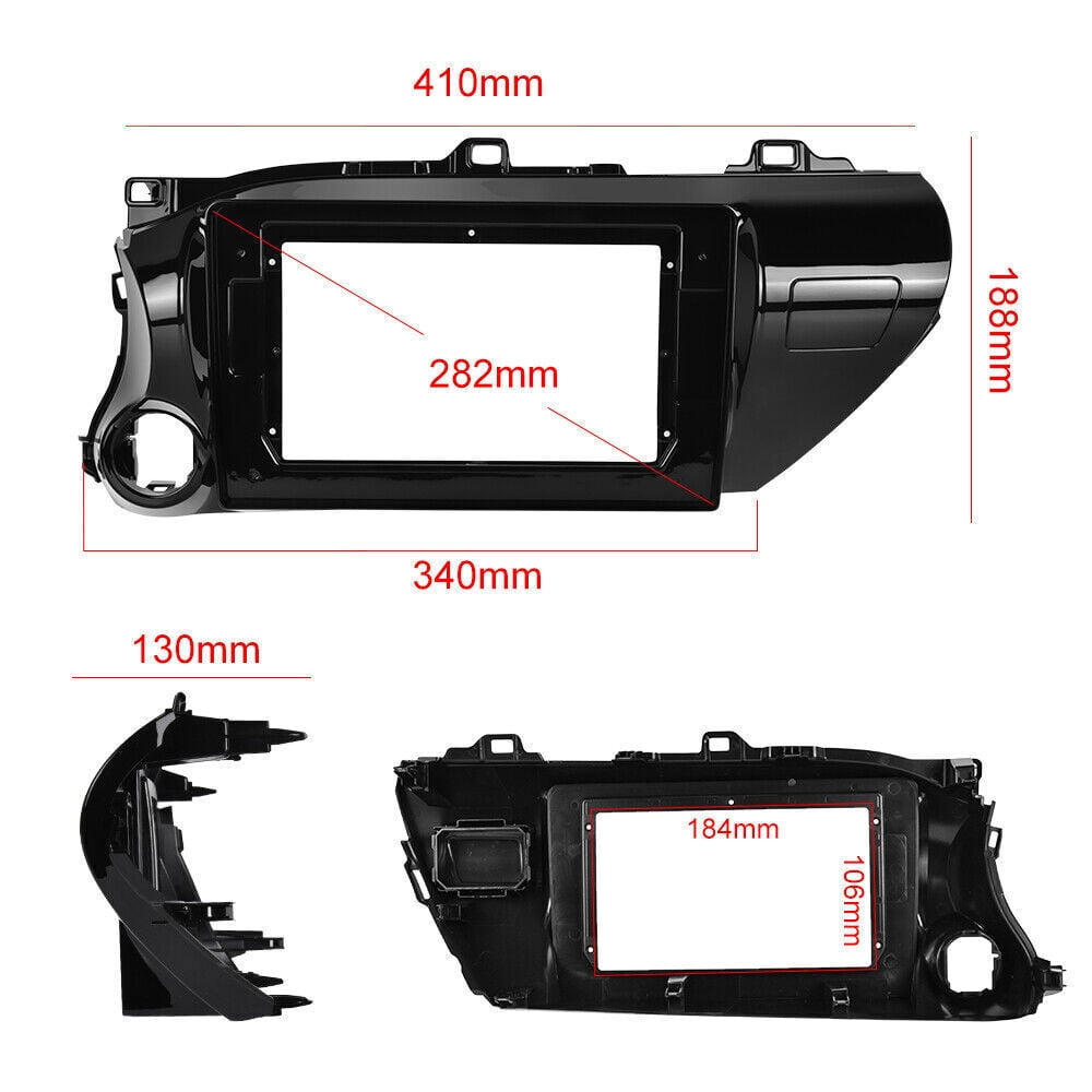 LICHENGTAI 10-Inch Car Stereo Radio For Toyota Avalon 2011-2012 with Wireless CarPlay Android Auto, for Volkswagen Android 13 Car Player Radio with Bluetooth, WiFi, GPS, 2+32G