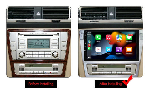 RoverOne Car Stereo CarPlay Android Auto for Volkswagen Passat B7 GPS Navigation Bluetooth DSP Touch Screen Multimedia Video Player