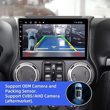 2+32G 10.1-Inch Android 10 Car Stereo for Jeep Grand Cherokee Wrangler/Unlimited Dodge Charger Ram