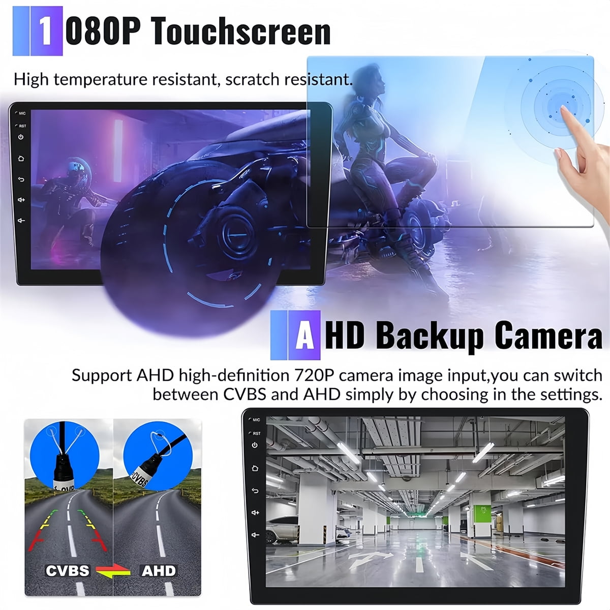 Guwzn Car Stereo Radio for Nissan NAVARA NP300 2016-2019 9" Touchscreen 2+32G Vehicle GPS Navigation Wireless CarPlay Android Auto