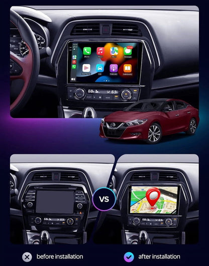 RoverOne 4+64GB Car Stereo CarPlay GPS Navigation Bluetooth for Nissan Maxima A36 2015-2020 Android Touch Screen Player