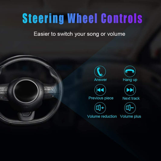Ford Focus 2012-2017 Car Stereo with 9 inch Touch Screen Android 12  Car Radio Auto Radio with Wireless Carplay
