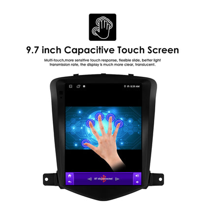 Bluetooth Android 12 Apple Carplay 2+32GB Wifi RDS Car Stereo Radio Head Unit GPS Navigation Player In Dash For Chevrolet Chevy Cruze J300 2008 2009 2010 2011 2012