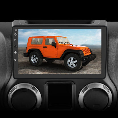 Awesafe Car Radio Stereo for Jeep Wrangler 2006-2017 Compass Carplay Andriod 12 GPS Navigation Touch Screen Built with Android AUTO Bluetooth 2G RAM 32G ROM