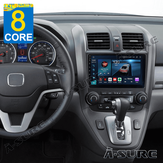 4+64GB Android 13 CarPlay Car Radio Stereo for Honda CR-V CRV 2007-2011 Bluetooth WiFi 4G LTE GPS DSP Honda Android host