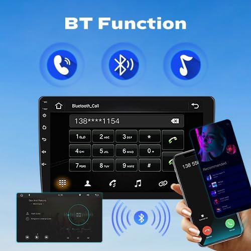 [2G+32G] Carplay Android Auto Touchscreen Autoradio Car Stereo GPS Navigation FM Radio Head Unit WiFi Mirror Link Multimedia Player GPS Radio DSP for Hyundai i10 2008-2012