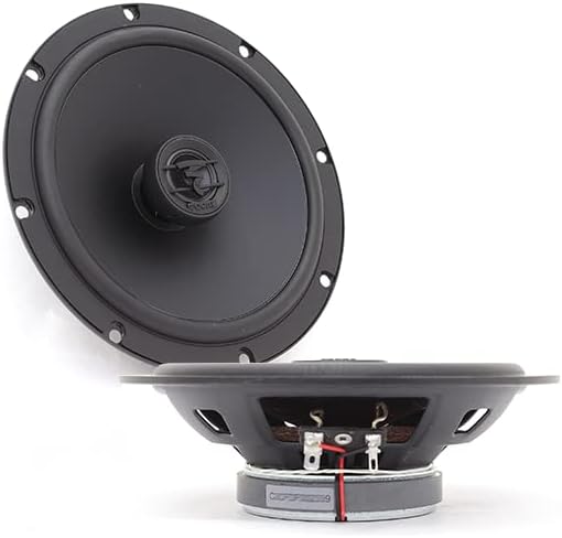 6.5-Inch    Focal ACX-165S Auditor Shallow 6.5" 55W 2-Way 4Ohm Coaxial Speakers