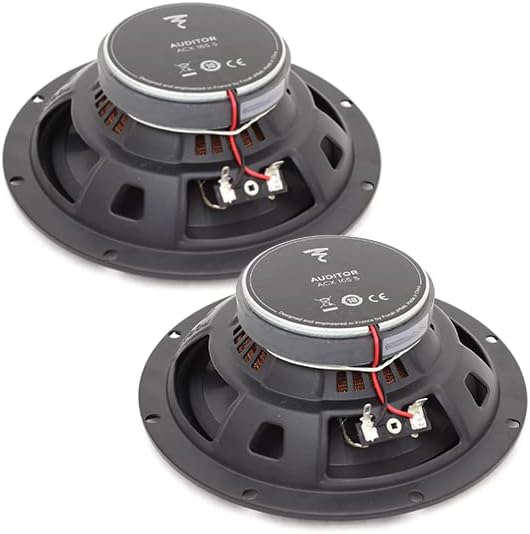6.5-Inch    Focal ACX-165S Auditor Shallow 6.5" 55W 2-Way 4Ohm Coaxial Speakers