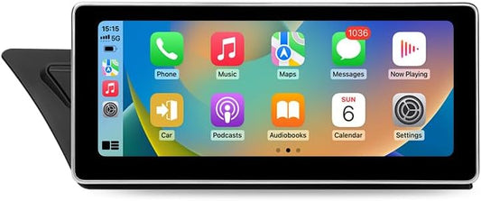 10.25 Touchscreen Wireless Carplay Android Auto for Audi B8 B8.5 A4 S4 A5 S5 RS4 RS5 2009-2016 with Multimedia Car Radio Stereo Support Factory Camera USB Video Playback Mirroring