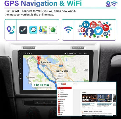 Car Stereo for Chevrolet Colorado 2015-2017, 9 Inch Touch Screen Android 13.0 GPS Navigation Bluetooth Car Radio with Wireless CarPlay | Android Auto | Hi-Fi | AHD Backup Camera