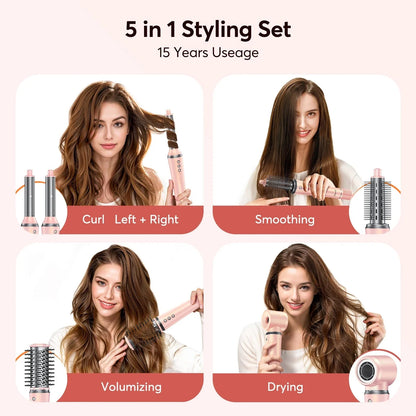 Wave Wholesale — 5 in 1 Hair — Straightener — in-use lifestyle view