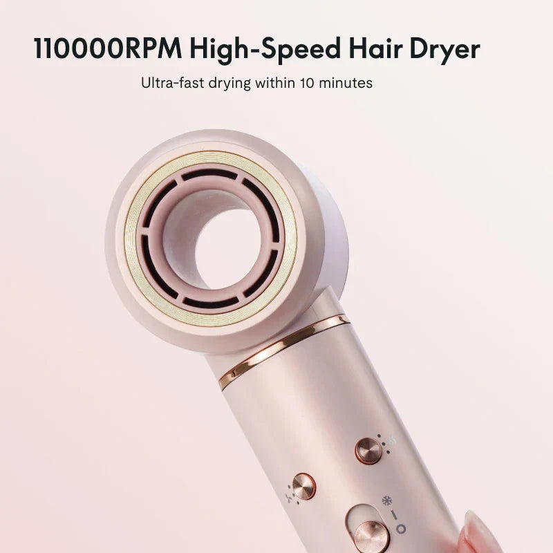 Wave Wholesale — 5-in-1 Multi-Functional Hair Dryer: — Fast — size and scale view