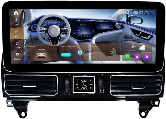Mercedes-Benz Android Head Unit    Android 13 Qualcomm 685 Chip Car Radio Dual System For Mercedes Benz ML W166 GL X166 GL300 ML350 NTG 4.5 2012-2015 Auto Stereo Replacement GPS Navigation CarPlay Android Auto Multimedia Player 8+128GB