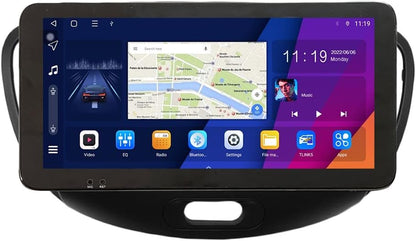[2G+32G] Carplay Android Auto Touchscreen Autoradio Car Stereo GPS Navigation FM Radio Head Unit WiFi Mirror Link Multimedia Player GPS Radio DSP for Hyundai i10 2008-2012