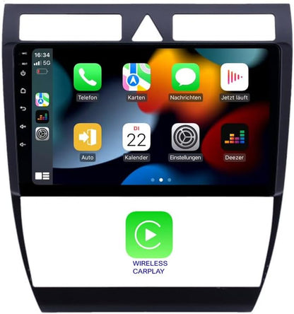 Compatible with: Audi A6 C5 4B 9" Touch Android Head Unit GPS Navigation CarPlay WiFi 4G SIM