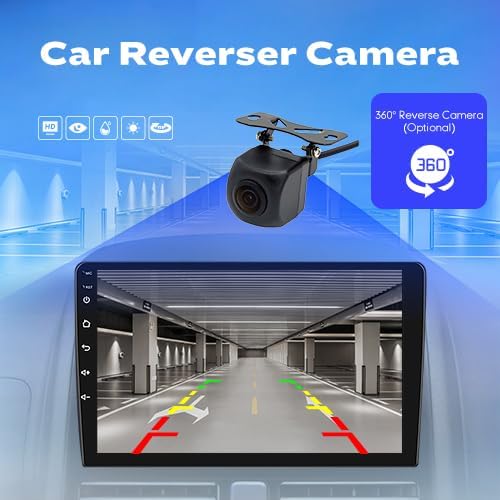 [6G+128G] Carplay Android Auto Touchscreen Autoradio Car Stereo GPS Navigation FM Radio Head Unit WiFi Mirror Link Multimedia Player GPS Radio DSP for Hyundai i10 2008-2012