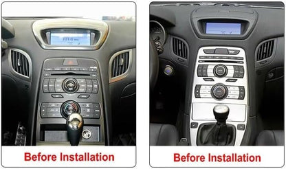 8+256GB 8Core Radio for Hyundai Genesis/Rohens Coupe 2009-2012 Stereo Dash Kit Car GPS Navigation,9" IPS Touch Screen Head Unit with Car-Play & Android Auto/SWC/DSP/Rear View