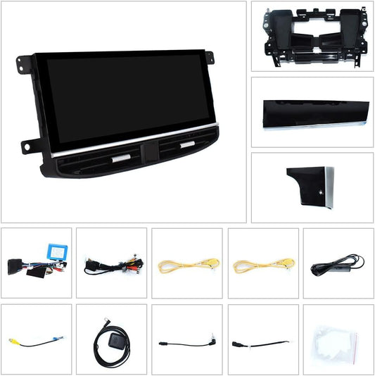 8GB+128GB Android Radio for Porsche Panamera 2011-2017 Multimedia Player 12.3 Inch Touch Screen Head Unit Android Auto Tape Recorder GPS Navigation