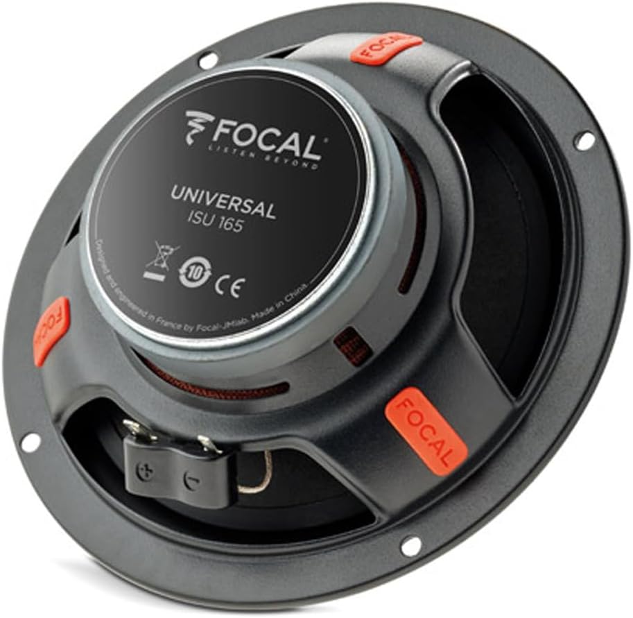 6.5-Inch    Focal ISU 165 Universal Integration 6-1/2" 2-Way Component Speakers
