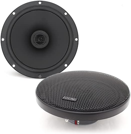 6.5-Inch    Focal ACX-165S Auditor Shallow 6.5" 55W 2-Way 4Ohm Coaxial Speakers