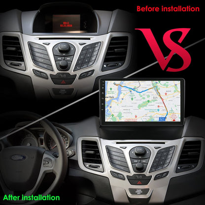 9" Android 12.0 Wifi 2+32GB Car Stereo Radio Head Unit GPS Navigation Carplay RDS For Ford Fiesta 2009-2014