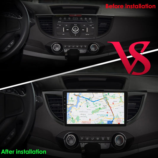 10.1" Android 12 Carplay 4+32GB Wifi RDS Car Stereo Radio GPS Navigation For Honda CRV 2012 2013 2014 2015 2016 Honda Android host