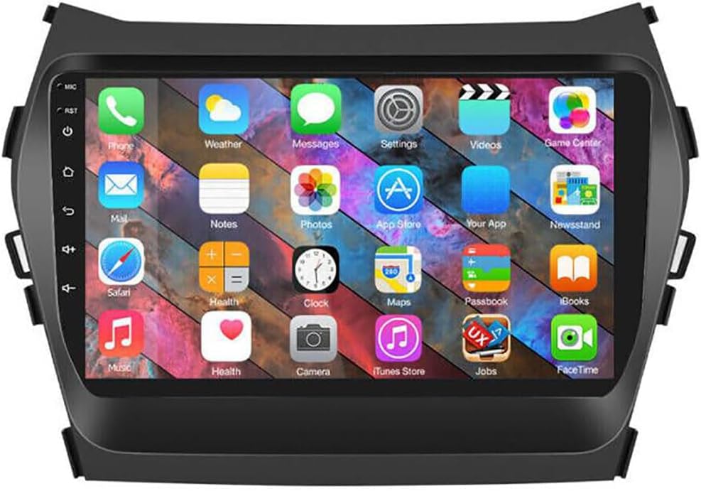 Android 13 Car Stereo Radio Player for Hyundai IX45 Santa FE 2013-2018 9 Inch Touch Screen Car Audio Receiver with GPS Navigation Bluetooth Head Unit Supports Backup Camera(2G+32G)
