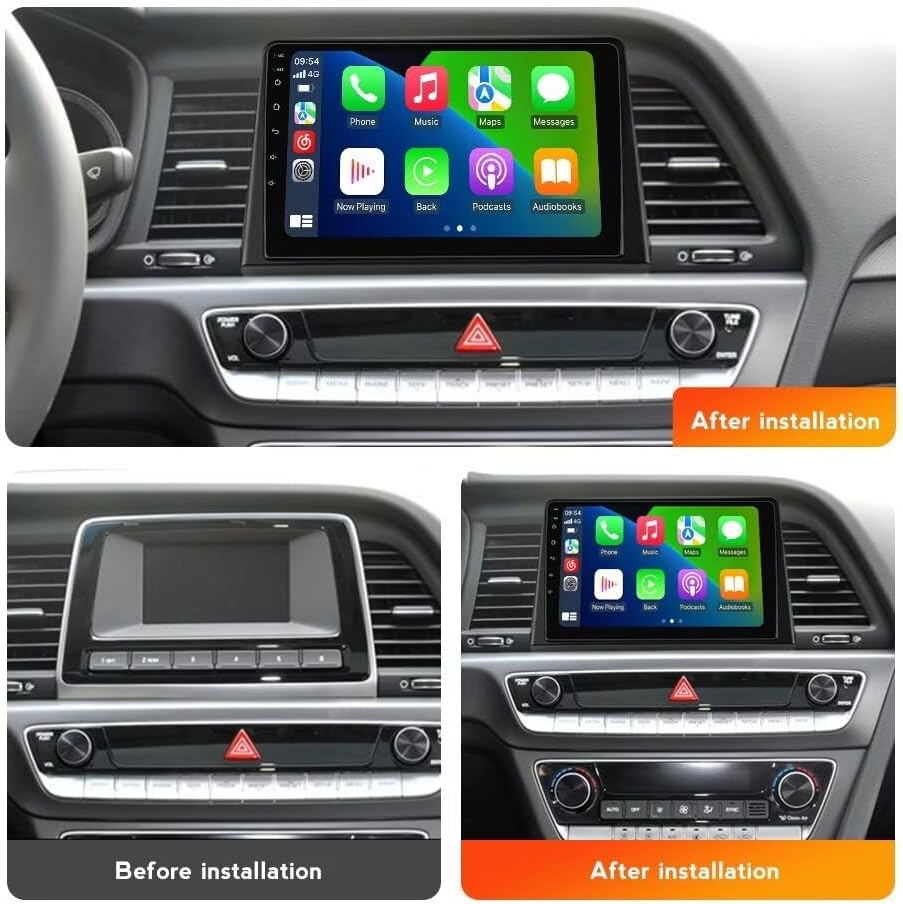 MekedeTech Android Car Radio Stereo for Hyundai Sonata 7 LF 2017 2018 2019 Head Unit,1280 * 720 HD Touch Screen Upgrade with 4G LTE Wireless CarPlay/Android Auto,8 core 8+256G