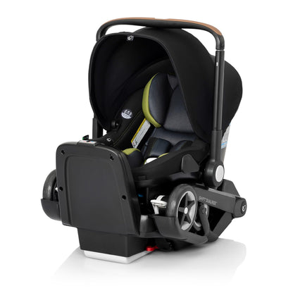 Shyft DualRide with Carryall Storage Infant Car Seat and Stroller Combo (Boone Gray)