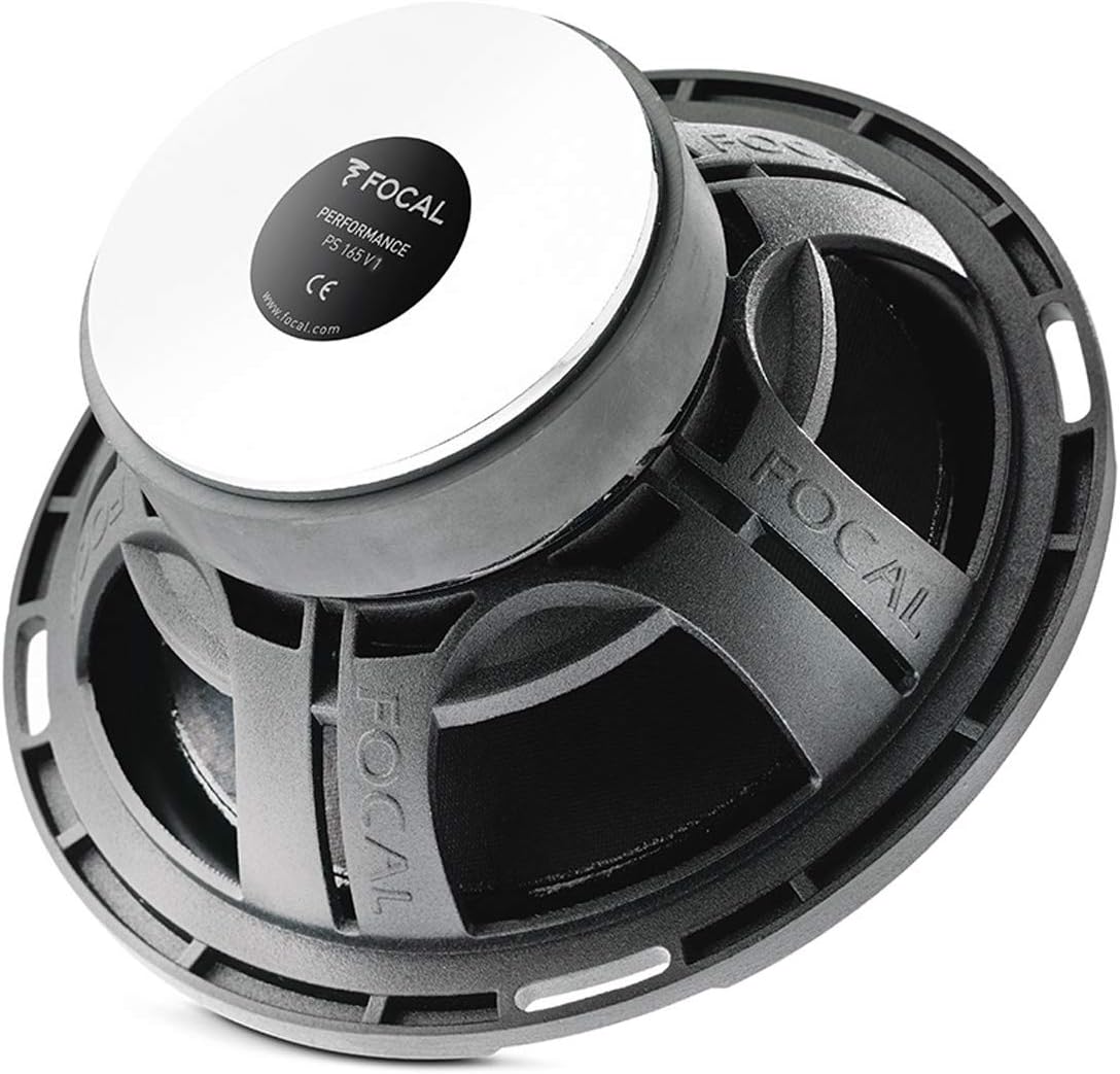 6.5-Inch    Focal PS165V1 6” 2-Way Component kit, RMS: 80W - MAX: 160W