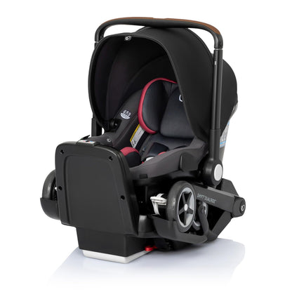 Shyft DualRide with Carryall Storage Infant Car Seat and Stroller Combo (Boone Gray)