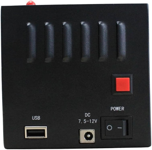 OSTENT Quad-Band GSM GPRS Modem Pool with Wavecom Q24PLUS Module 16 Ports USB Interface Emulated COM/RS232 at Commands SMS MMS TCP/IP UK Plug Power Adapter