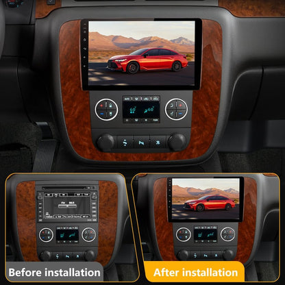 AWESAFE 2GB+32GB Android 13 Car Radio for GMC Yukon Chevrolet Chevy Silverado Tahoe Suburban 2007-2012 with Wireless Carplay Android Auto 9 inch Head Unit