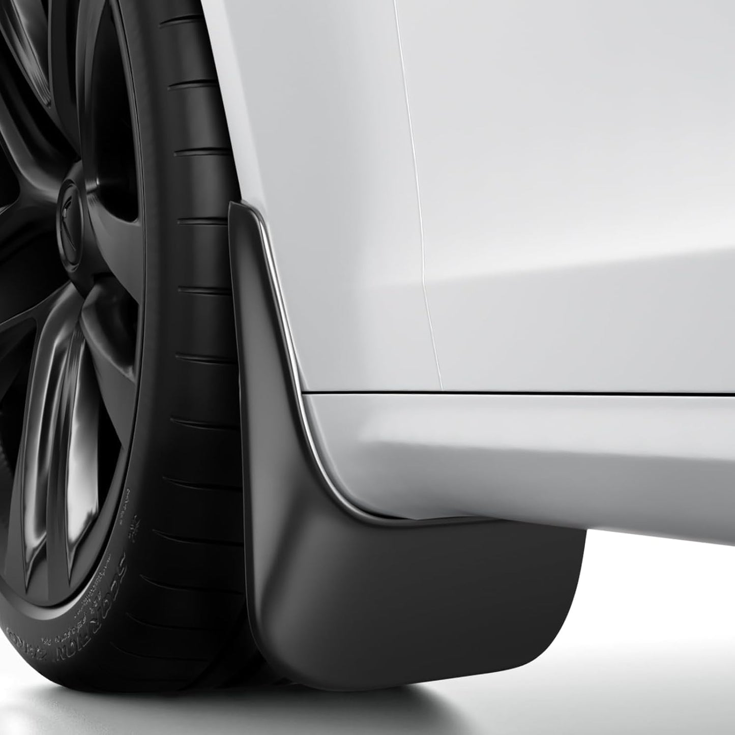 BASENOR 2025 Upgraded Tesla Model Y Mud Flaps Splash Guards Vehicle Sediment Protection No Drilling No Tape Mudflaps Tire Protector Mudflaps All Weather Tesla Exterior Accessories (Set of 4)Tesla   Vehicle Accessories