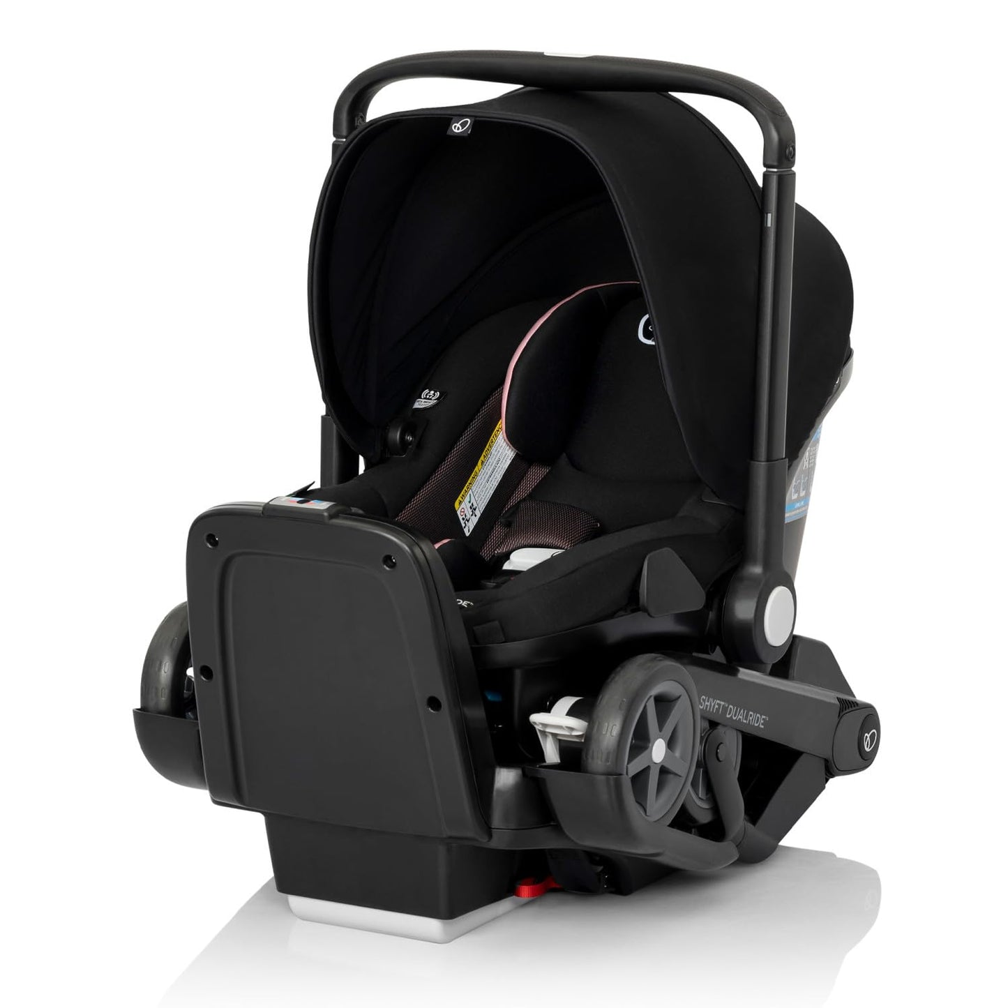 Shyft DualRide with Carryall Storage Infant Car Seat and Stroller Combo (Boone Gray)