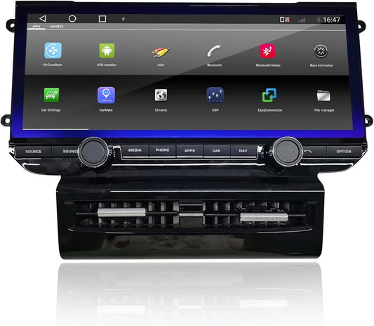 MOOKAKA 12.3 Inch Radio Replacement for Porsche Macan 2011-2018 Android Car Stereo Autoradio 2 din GPS Navigation Head Unit Multimedia Player IPS Touch Screen Carplay DSP(6+128)