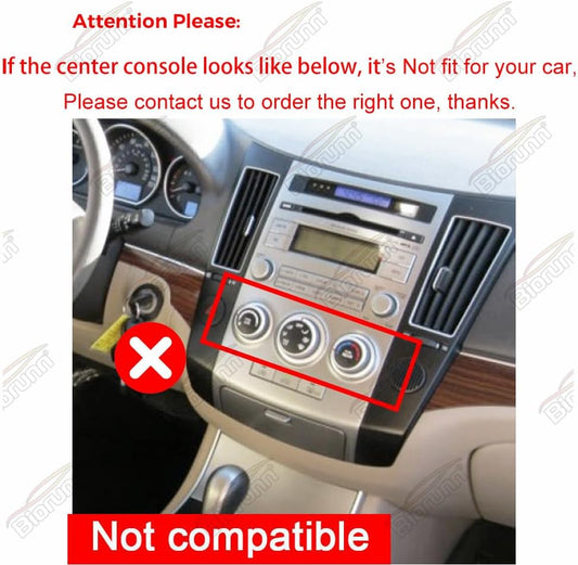 Android 13 Car Stereo Radio for Hyundai Veracruz ix55 2007-2013 Auto AC, Biorunn 9 Inch GPS Wireless Wired Car-Play Android Auto IPS Navi WiFi FM RDS Head Unit 2GB RAM 32GB ROM