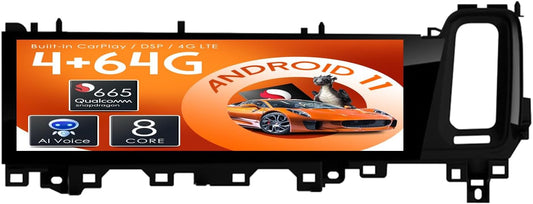 ZWNAV 15 inch Android 12 Co-Pilot Screen Car Stereo for Porsche Cayenne 2024,64GB Qualcomm 6125 Car GPS Navigation Head Unit, Wireless Carplay, Bluetooth,WiFi
