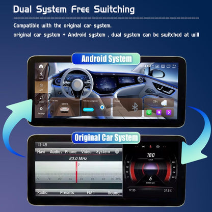 Mercedes-Benz Android Head Unit    Android 13 Qualcomm 685 Chip Car Radio Dual System For Mercedes Benz ML W166 GL X166 GL300 ML350 NTG 4.5 2012-2015 Auto Stereo Replacement GPS Navigation CarPlay Android Auto Multimedia Player 8+128GB