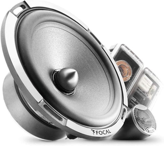 6.5-Inch    Focal PS165V1 6” 2-Way Component kit, RMS: 80W - MAX: 160W