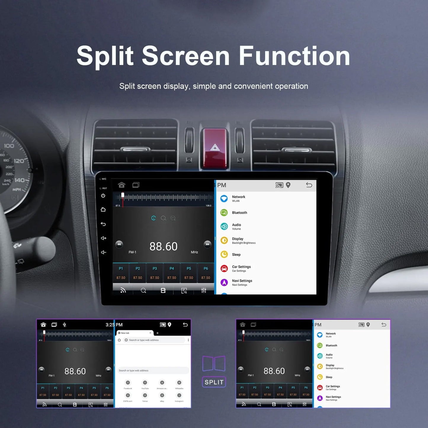 1 Din 2+32GB Android Car Radio Multimedia Video Player Universal Stereo Radio GPS For Volkswagen Nissan Hyundai Kia Toyota