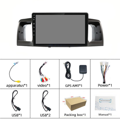 Toyota Android Head Unit   4-64G Android 13 For Toyota Corolla 2003-2008 Car Stereo Radio Wireless Carplay GPS Wifi