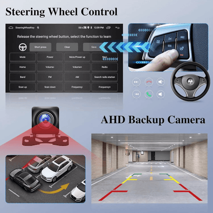 Android 13 Car Stereo Radio for Ford Fusion Mondeo 2013-2016,Wireless CarPlay Android Auto Head Unit Built-in DSP Bluetooth WiFi SWC Mirror Link Car Navigation