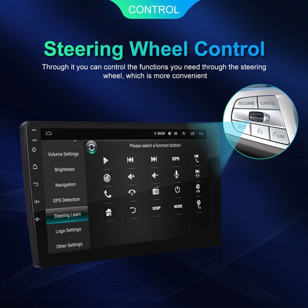 Android 13 Car Stereo for Toyota 4Runner 2009-2019 with Wireless CarPlay Android Auto, 9 inch Touch Screen Bluetooth GPS WiFi DSP 2G RAM 32G ROM Black Head Unit
